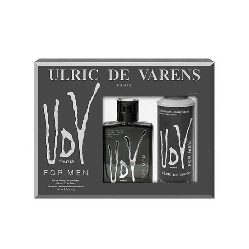 Ulric De Varens UDV Black For Men Eau De Toilette 100ml