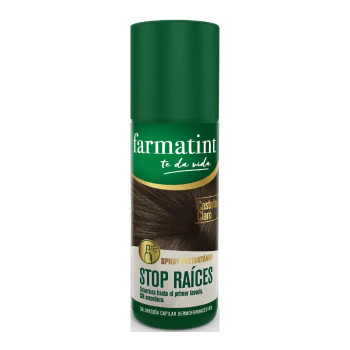 Farmatint Spray Stop Racines Châtain Clair 75ml - Kermatone