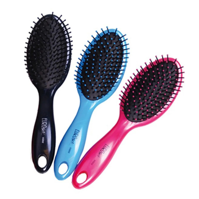 Brosse Eurostil Neumatico Round - Démêlage facile | Kermatone