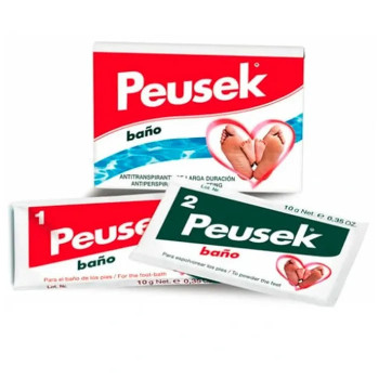 Peusek Antiperspirant Foot Bath - Fraîcheur Durable Kermatone