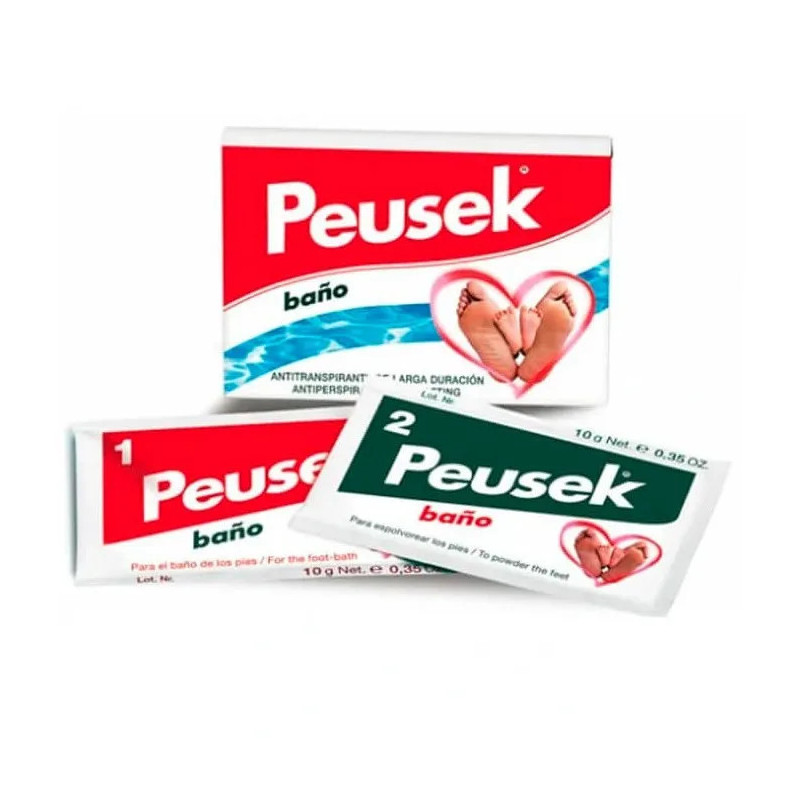 Peusek Antiperspirant Foot Bath - Fraîcheur Durable Kermatone