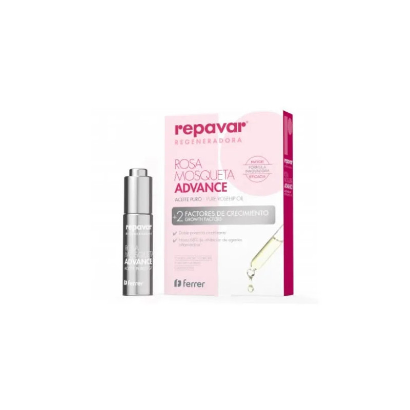 Achetez Repavar Huile Rose Musquée 15ml - Kermatone