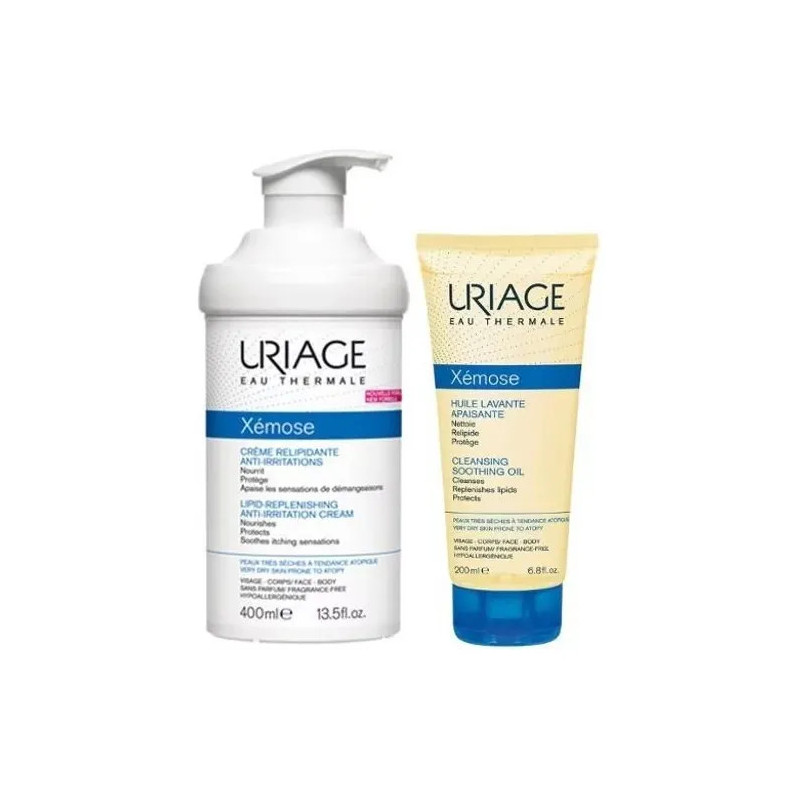 Uriage Xémose Crème Relipidante 500ml - Kermatone