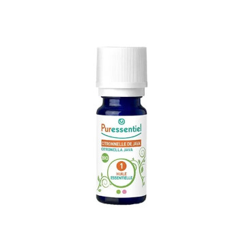 Puressentiel Huile Citronella Java 10ml - Pureté & Fraîcheur | Kermatone