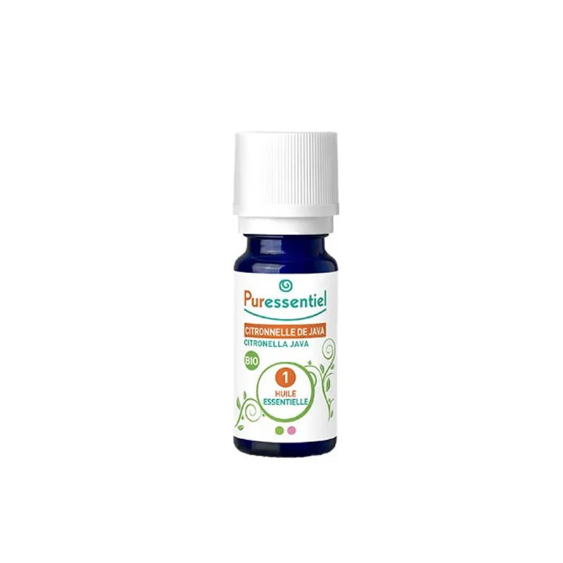 Puressentiel Huile Citronella Java 10ml - Pureté & Fraîcheur | Kermatone