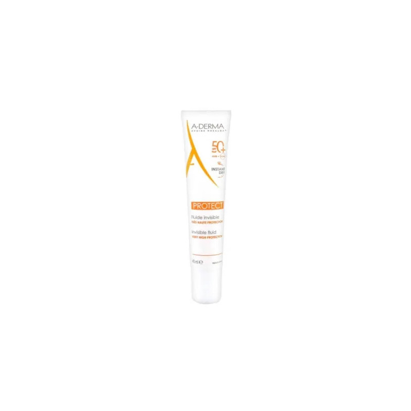 A-derma Protect Fluid SPF 50+ - Protection intense | Kermatone