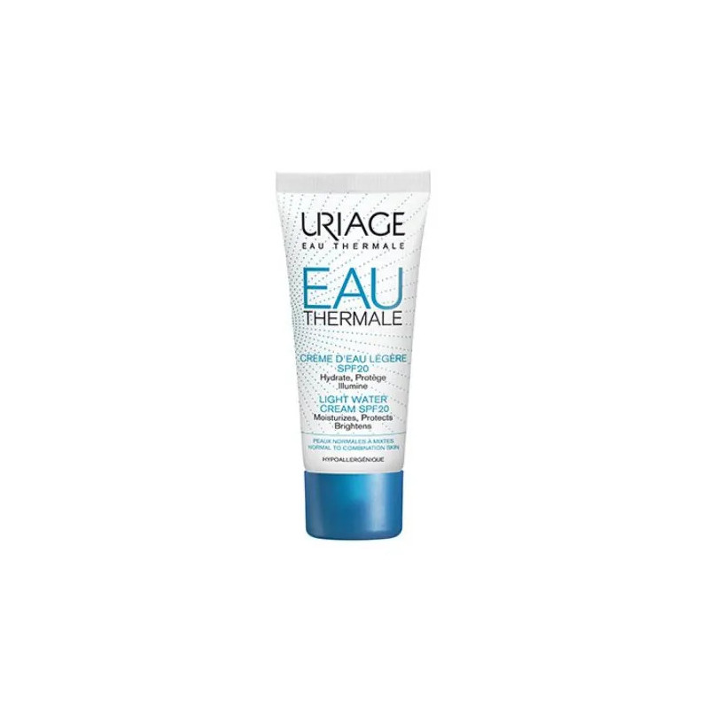 Crème D'Eau Légère Uriage SPF20 - Hydratation & Protection | Kermatone