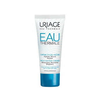 Crème D'Eau Riche Uriage 40ml | Hydratation Intense Kermatone