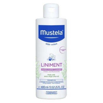Mustela Baby Liniment 400ml - Soin doux pour bébé | Kermatone