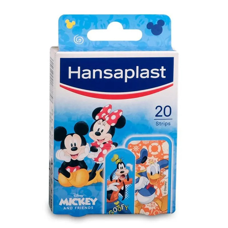 Bandages Hansaplast Disney Kids Mickey 20pcs - Kermatone