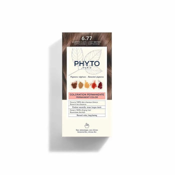 Phyto Hair Colour 6.77 Marron Clair Cappuccino - Kermatone
