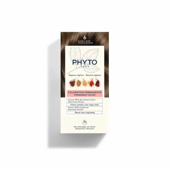 Phyto Hair Colour 6 Blonde Foncé - Brillance Naturelle | Kermatone