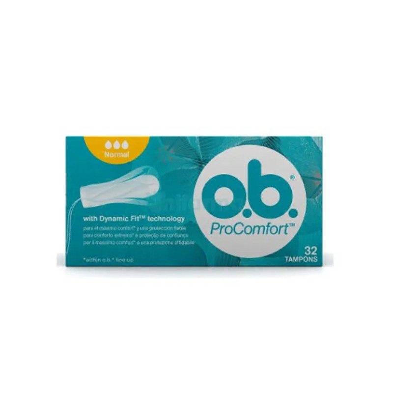 Tampons O.B Pro Comfort Normaux - Confort et Discrétion | Kermatone