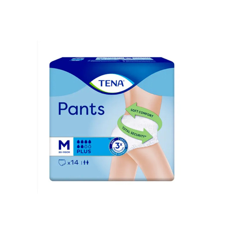 Tena Pants Plus Taille M - Sécurité Douceur | Kermatone