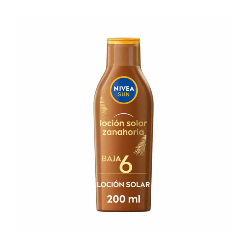 Nivea Sun Lotion Carotte SPF6 - Protection légère Kermatone