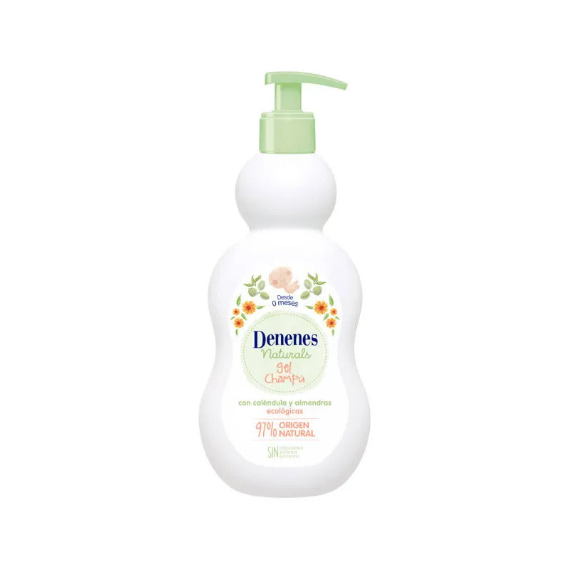 Denenes Naturals Gel & Shampooing 400ml - Éclat Naturel Kermatone