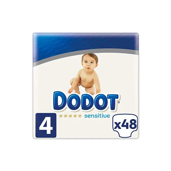 Lingettes Dodot Sensitive T-4 - Douceur pour Peau Sensible | Kermatone