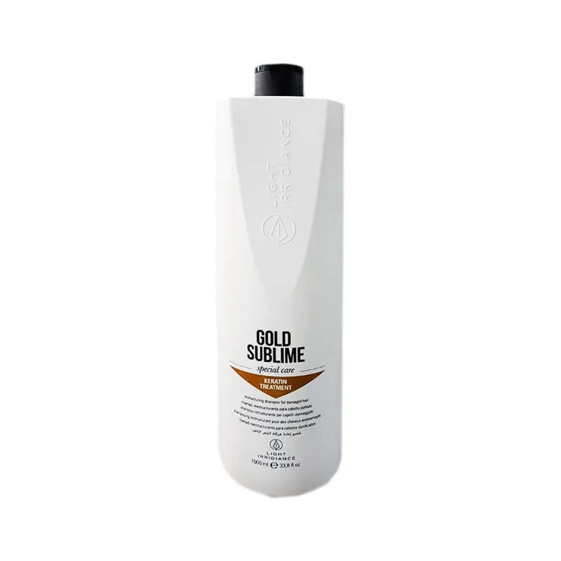 Shampooing Light Irridiance Gold Sublime Kératine 1000ml | Kermatone