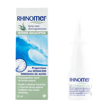 Rhinomer Intense Eucalyptus 20ml - Soulagement Respiratoire | Kermatone