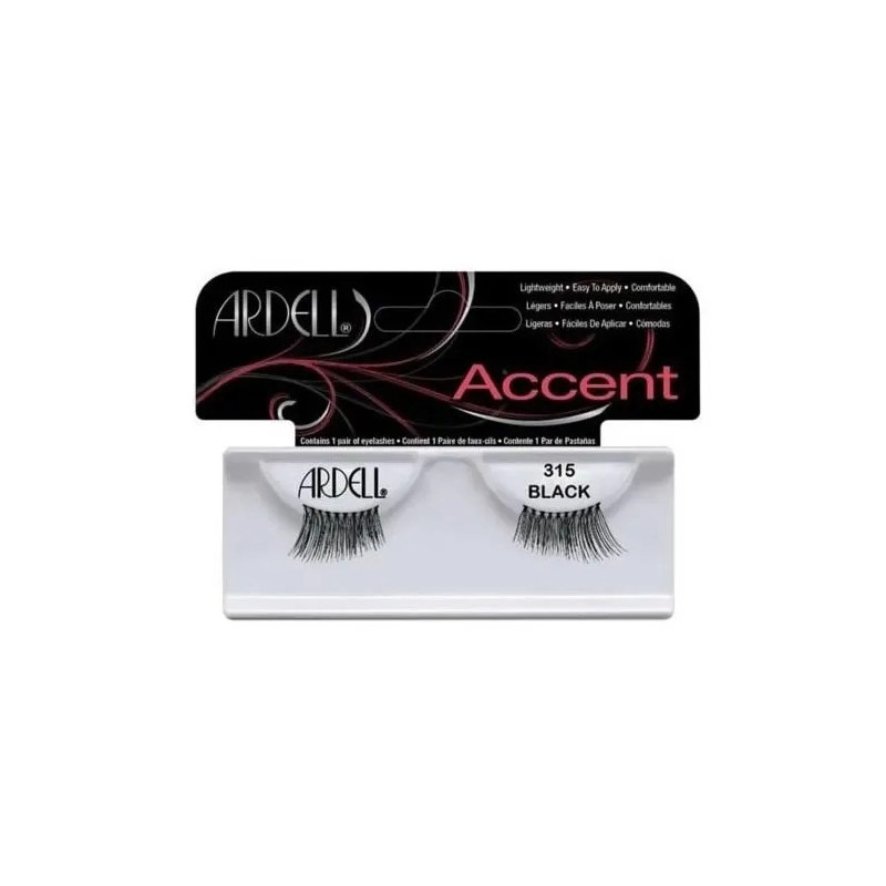 Ardell Accent Faux Cils 315 Black - Regard sublimé | Kermatone