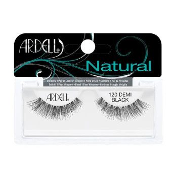 Cils Ardell Natural Faux 120 Demi Black - Kermatone