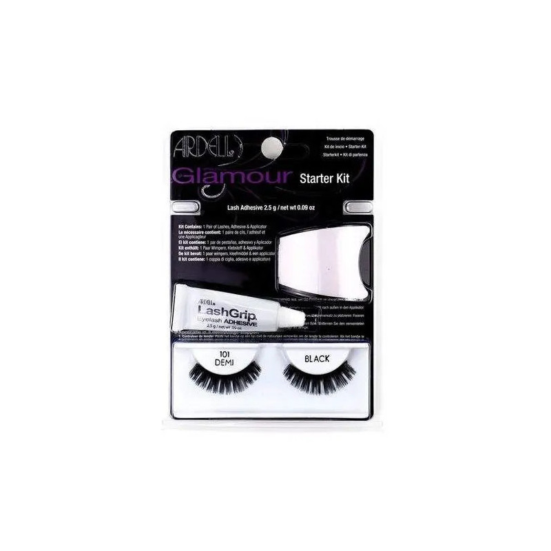Faux Cils Ardell Glamour 101 Demi Black | Kermatone