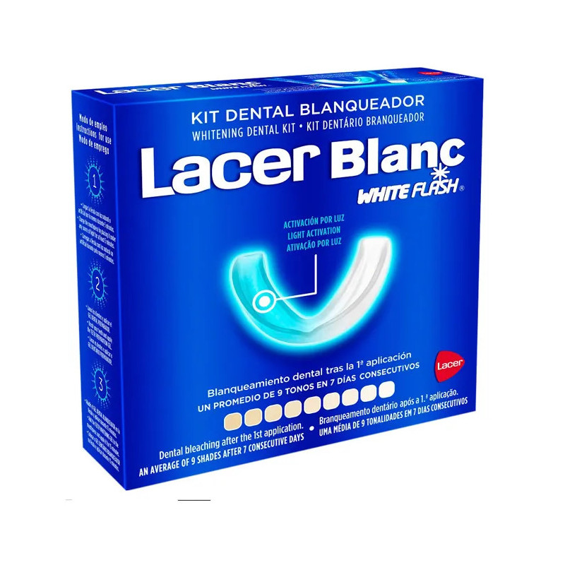 Lacer Blanc White Flash - Coffret Éclat 3 Produits | Kermatone