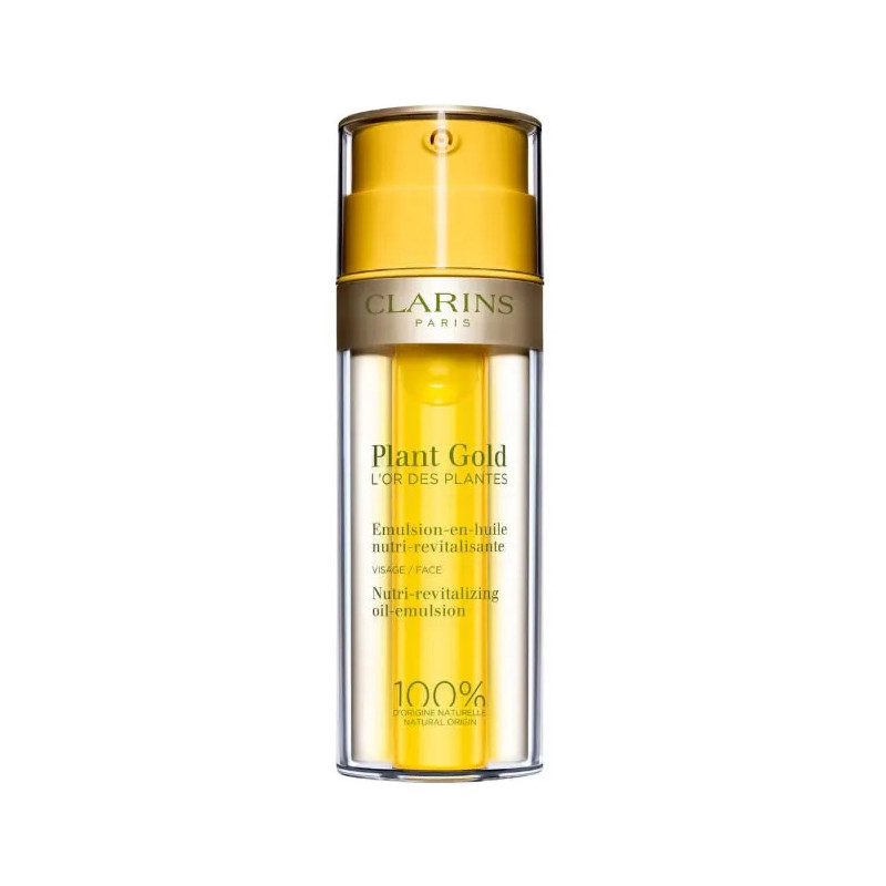Clarins Plant Gold Emulsion En Huile - Éclat & Nutrition | Kermatone