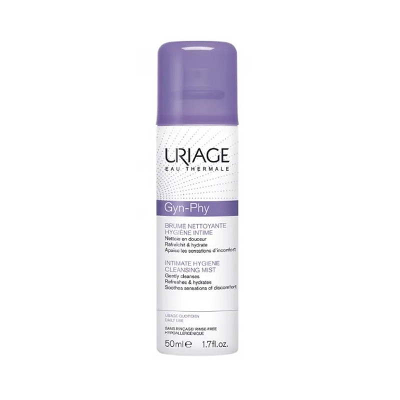 Uriage Gyn-Phy Brumé Nettoyante Hygiène Intime 50ml - Kermatone