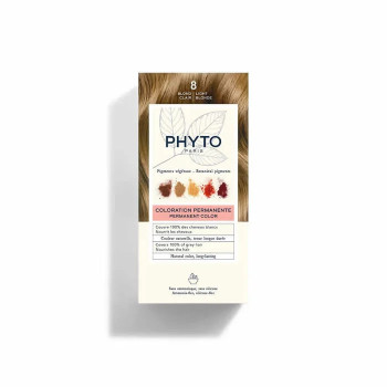 Phyto Hair Colour 8 Blond Clair - Coloration Naturelle Kermatone