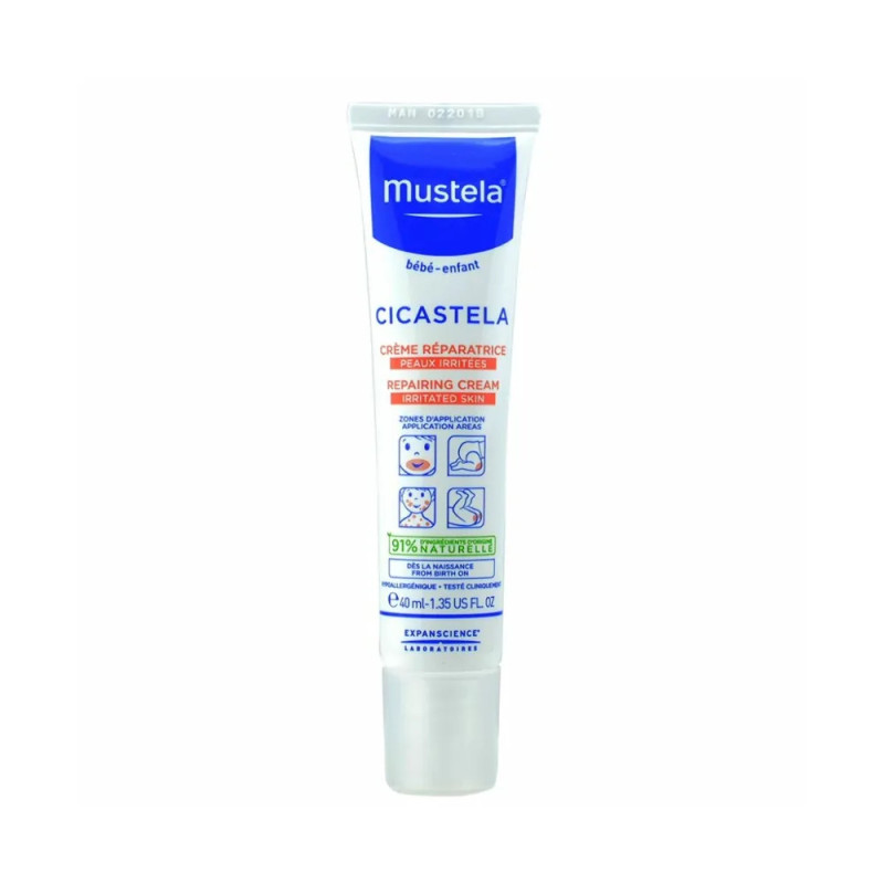 Crème Mustela Cycles De Réparation 40ml - Soin Apaisant Kermatone