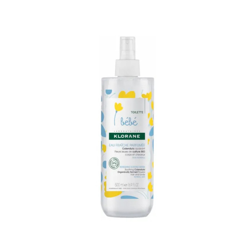 Klorane Baby Eau Parfumée Fraîche 500ml - Douceur et Bien-être | Kermatone