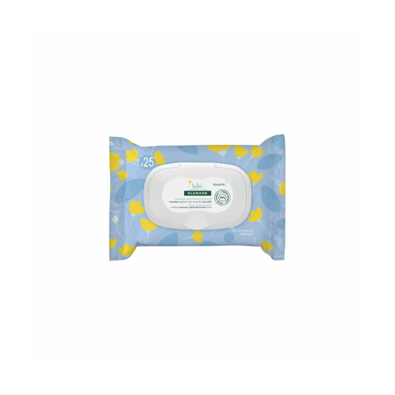 Lingettes Démaquillantes Klorane - Nettoyante & Apaisante | Kermatone