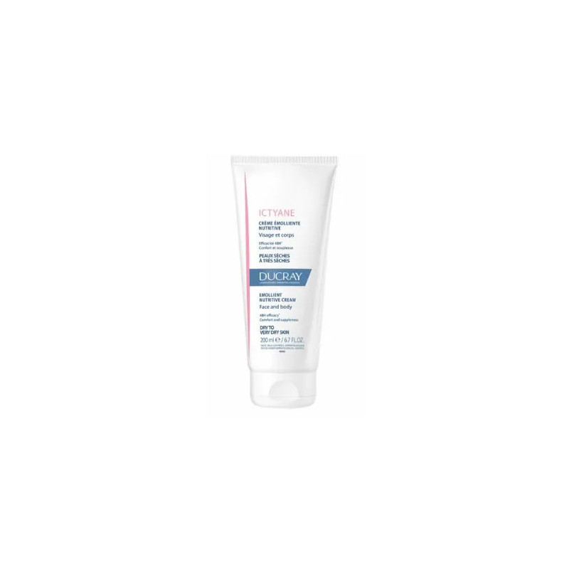 Ducray Ictyane Crème Nourrissante 200ml - Hydratation Intense | Kermatone