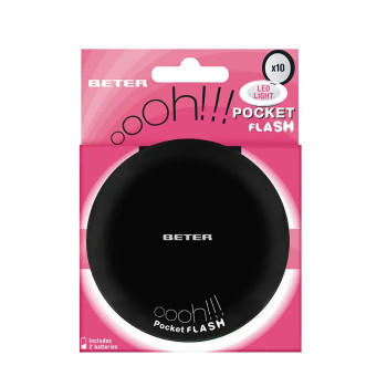 Miroir Beter Ohh! Double Face LED x10 Noir - Kermatone
