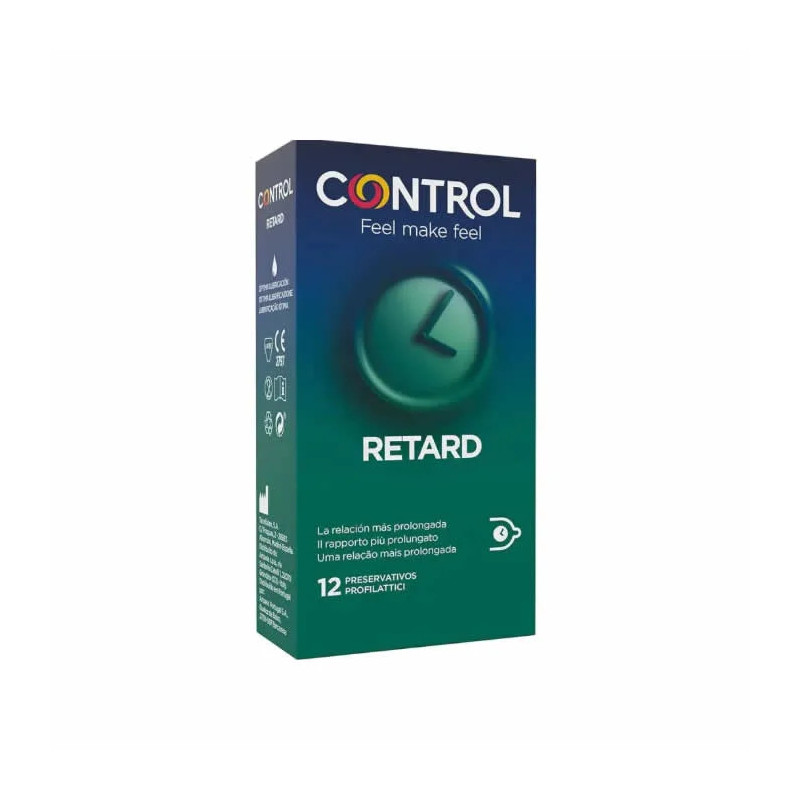 Control Retard Control 12 Unités - Préservatifs Ultra-Fins Kermatone
