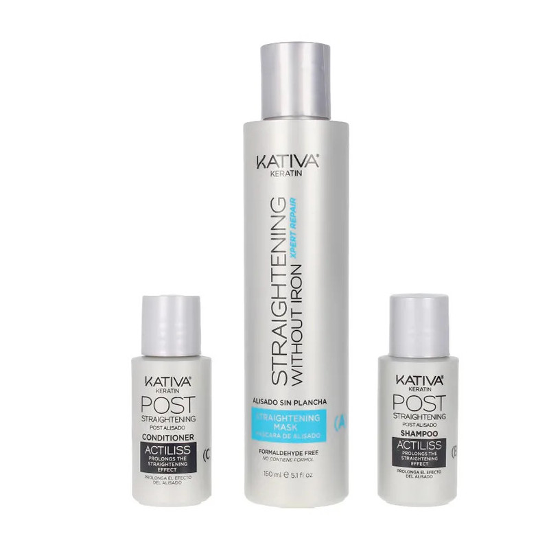 Coffret 3 Produits Keratin Anti-Frizz Smoothing - 300ml