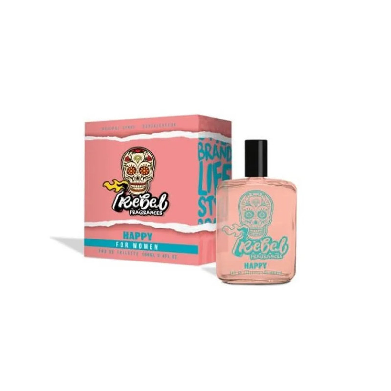 Rebel Happy Women Eau De Toilette 100ml - Kermatone