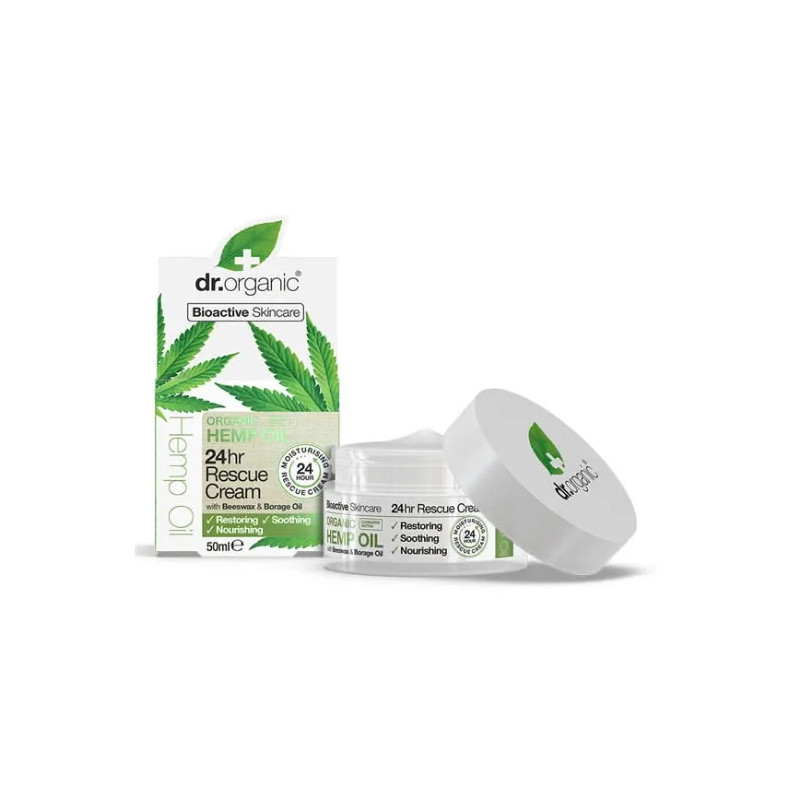 Dr. Organic Crème Huile de Chanvre - Hydratation & Protection | Kermatone