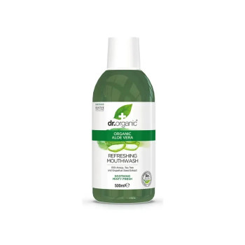 Bain de Bouche Aloe Vera Dr. Organic - Fraîcheur & Soin | Kermatone