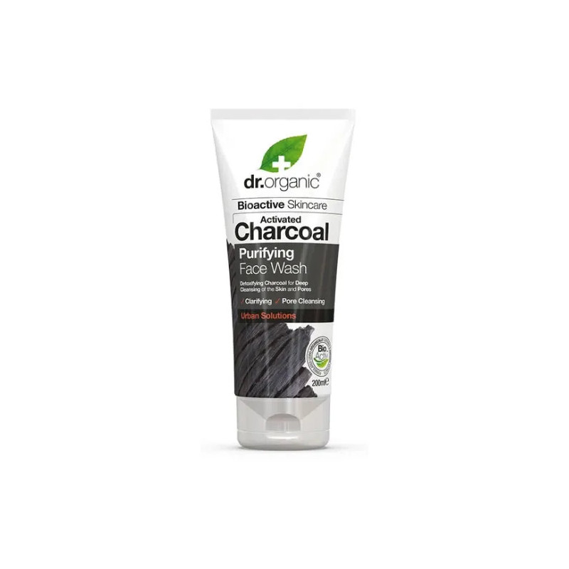 Dr. Organic Nettoyant Visage Charbon | Purifiez votre peau - Kermatone