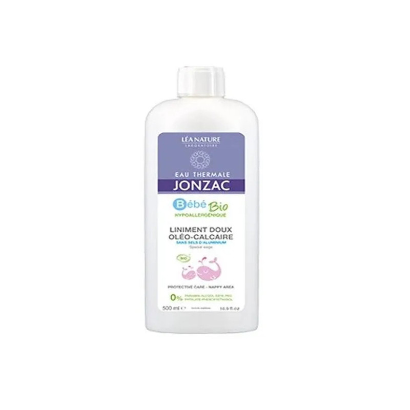 Jonzac Bébé Bio Liniment Doux Oléo-Calcaire 500ml - Kermatone