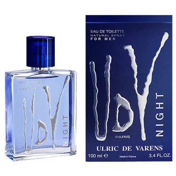 Ulric De Varens Night For Men Eau De Toilette 100ml - Kermatone