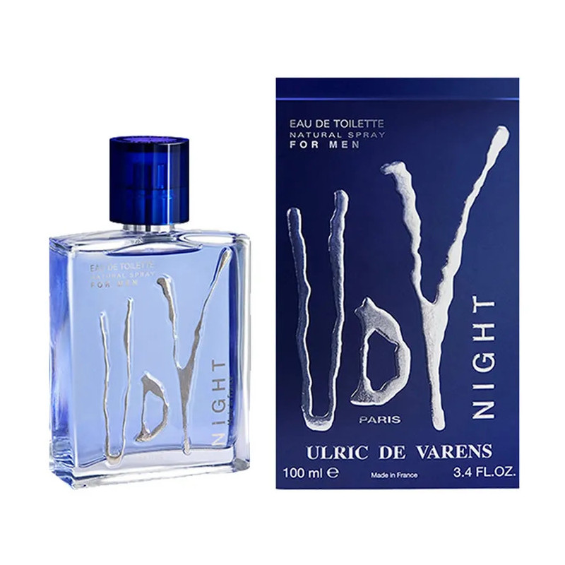 Ulric De Varens Night For Men Eau De Toilette 100ml - Kermatone