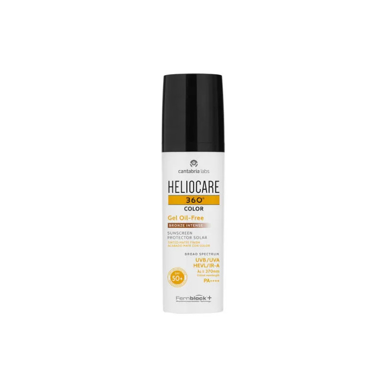 Heliocare 360 Gel Oil Free Bronze Intense SPF50 - Kermatone
