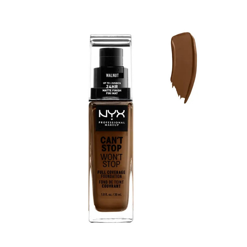 Fond de teint Nyx Can't Stop Won't Stop - Noisette Kermatone