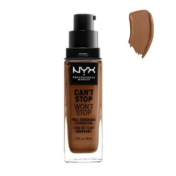 Fond de Teint Nyx Can't Stop Won't Stop - Couvrance Totale Kermatone