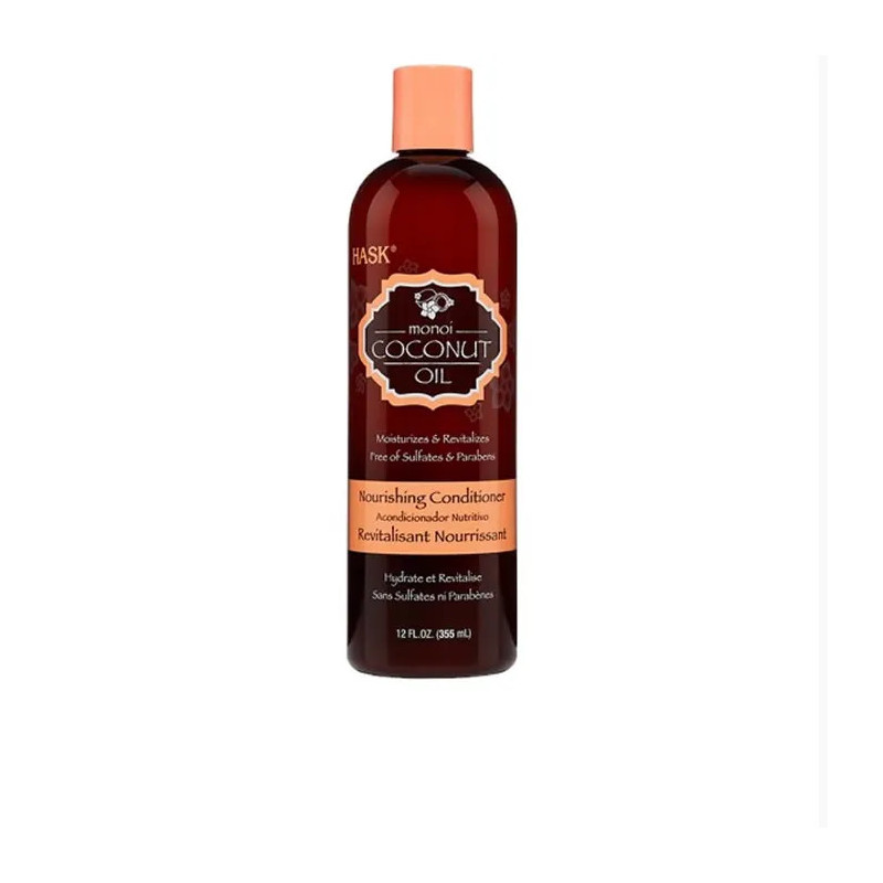 Hask Monoi Coconut Oil Revitalisant Nourrissant 355ml