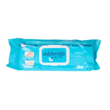Indasec Addermis Biactiv Lingettes Humides 60 Unités - Kermatone