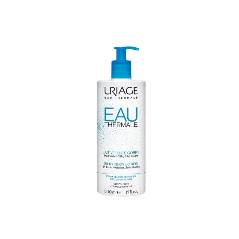 Hydratation intense avec Uriage Lait Velouté Corps 500ml | Kermatone
